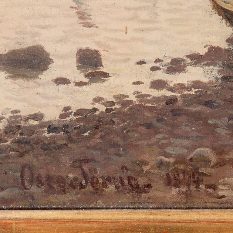 OSCAR TÖRNÅ, oil on canvas, signed and dated.