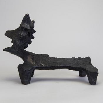 ELDHUND, gjutjärn, "Räven", Olle Hermansson, Husqvarna, 1960-tal.