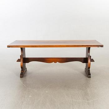 A 1940's 11 pcs dining table and chairs.