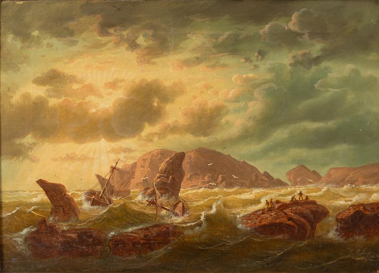 Christian Feght, Shipwreck.