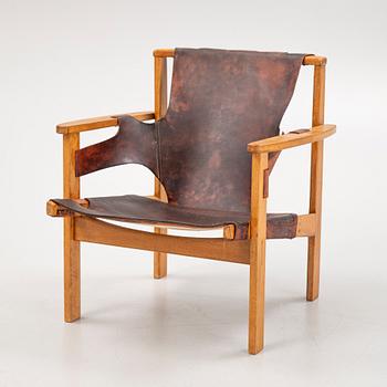 Carl-Axel Acking, a 'Trienna' oak easy chair, Nordiska Kompaniet, 1950s/60s.