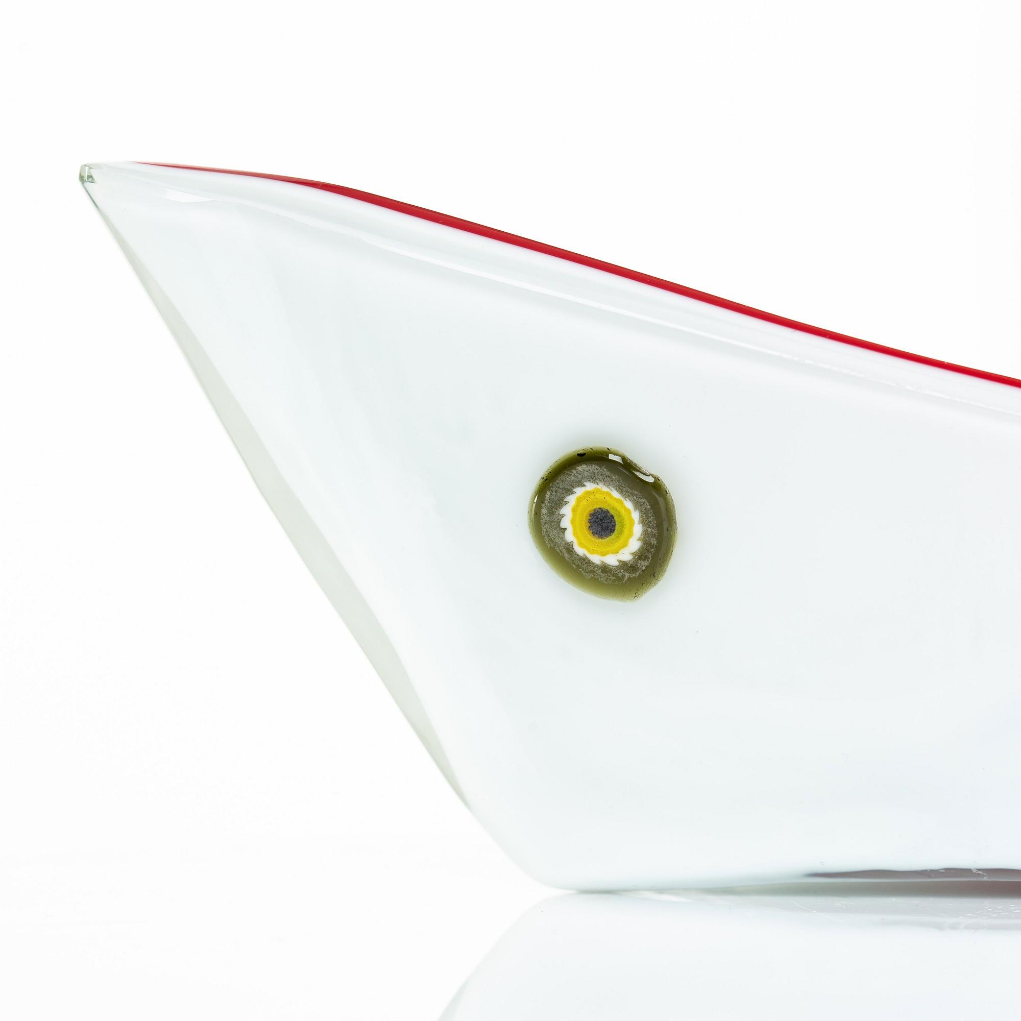 Gino Vistosi, a "Bicolori bowl", Vistosi, model S-196, Italy.