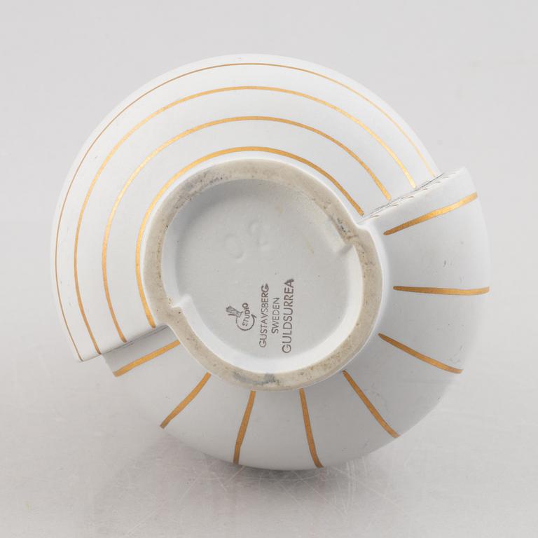 Wilhelm Kåge, a 'Guldsurrea' stoneware vase, Gustavsbergs studio.