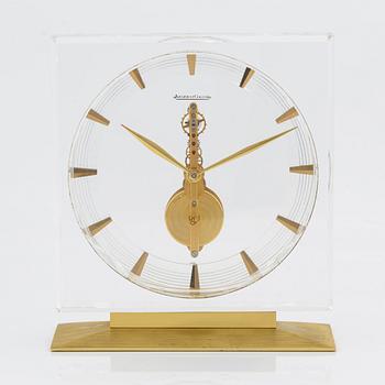 Jaeger-LeCoultre, desk clock, 15 x 13 x 4.5 cm.