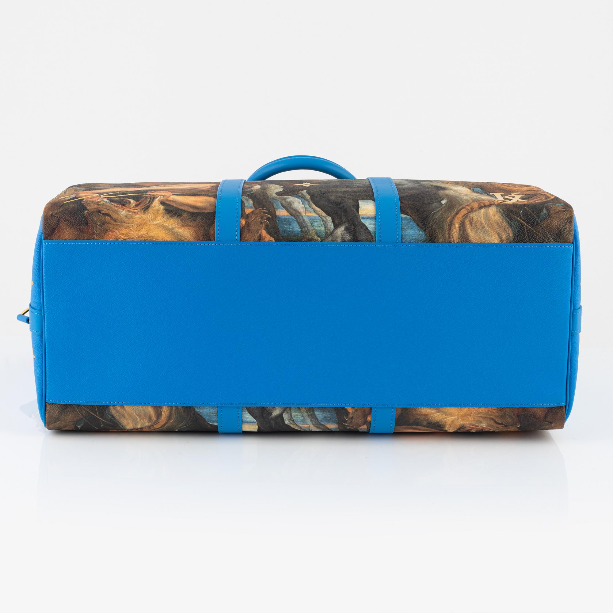Louis Vuitton X Jeff Koons, weekendbag, Masters Collection "Rubens Keepall Bandouliere 50".