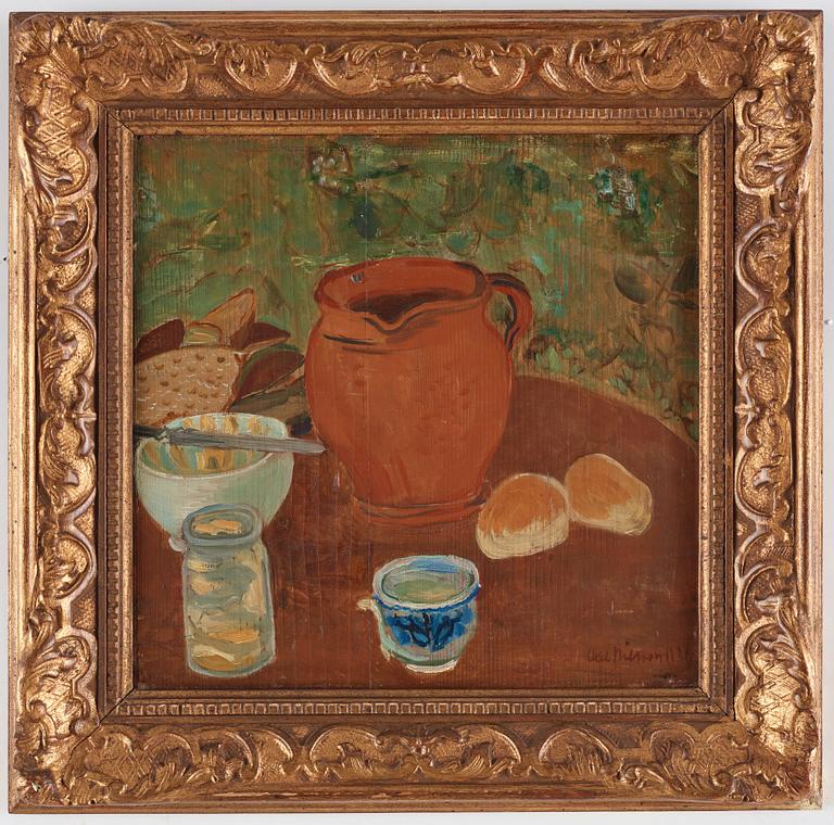 Axel Nilsson, oil on panel, Signed Axel Nilsson and dated 1921.