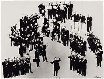 Renato Ranaldi, photo collage, signed and dated 1971.