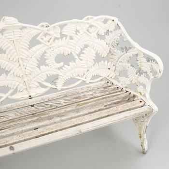 A garden sofa, Byarums Bruk, second half of the 20th Century.