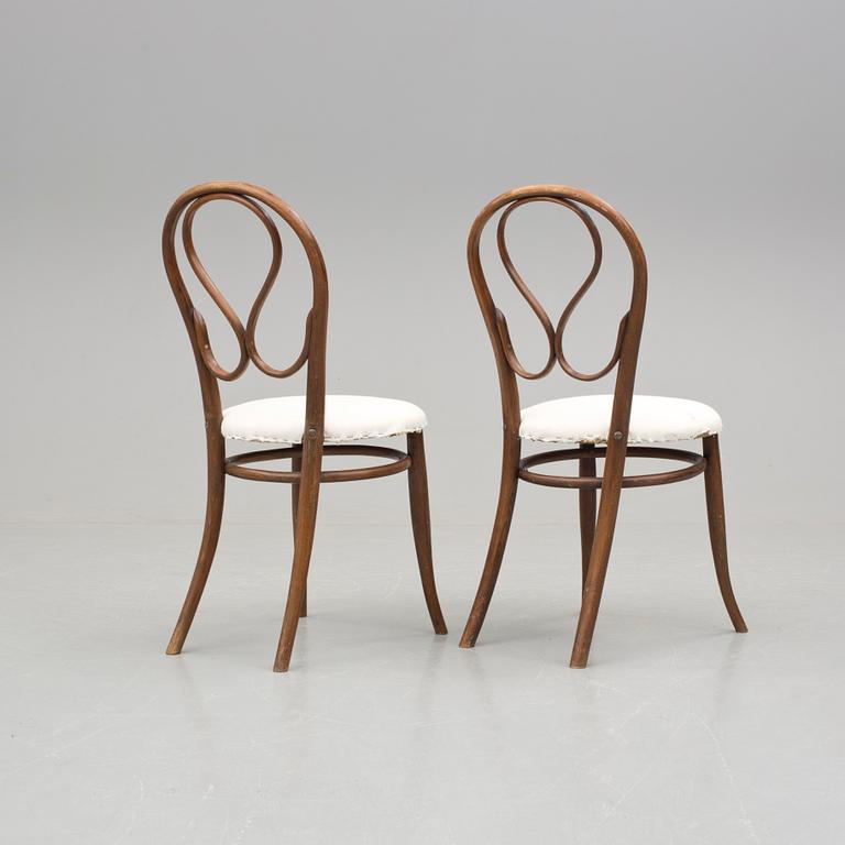 SOFFA samt STOLAR, Thonet, omkring 1900.