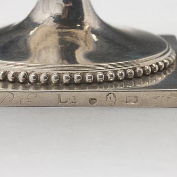 Petter Eneroth, gräddkanna, silver, Stockholm 1793. Gustaviansk.