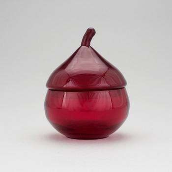 MONICA BRATT, glasäpple, "B 611".