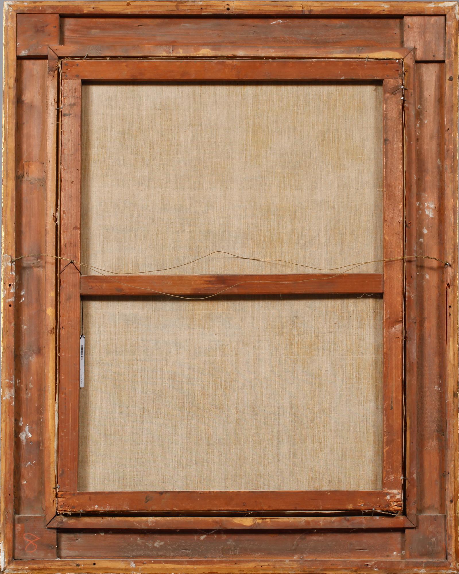 OKÄND KONSTNÄR, olja på duk, signerad Guillaumet, 1800-tal.