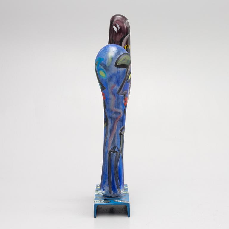 Ulrica Hydman Vallien, a sculpture, unique, Kosta Boda.