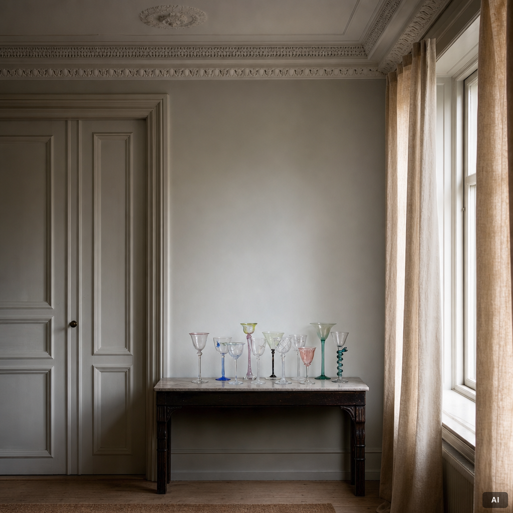 Samling pokalglas, 11 stycken, Sverige, senare delen av 1900-talet.
