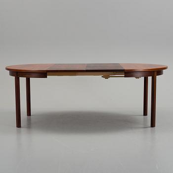 A dining table and four chairs by Nils Jonsson, Troeds Bjärnum.