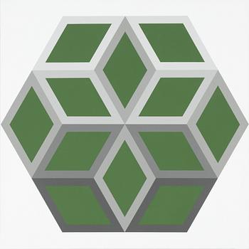 John-Erik Göransson, akryl på duk, signerad a tergo.