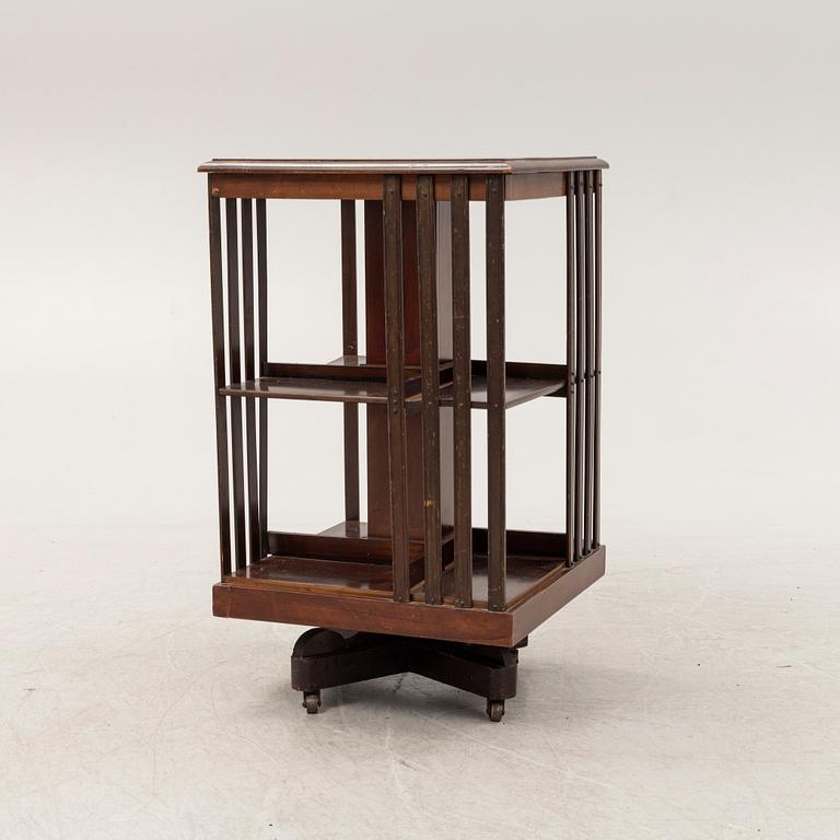 A mahogany book stand later part of the 20th century.