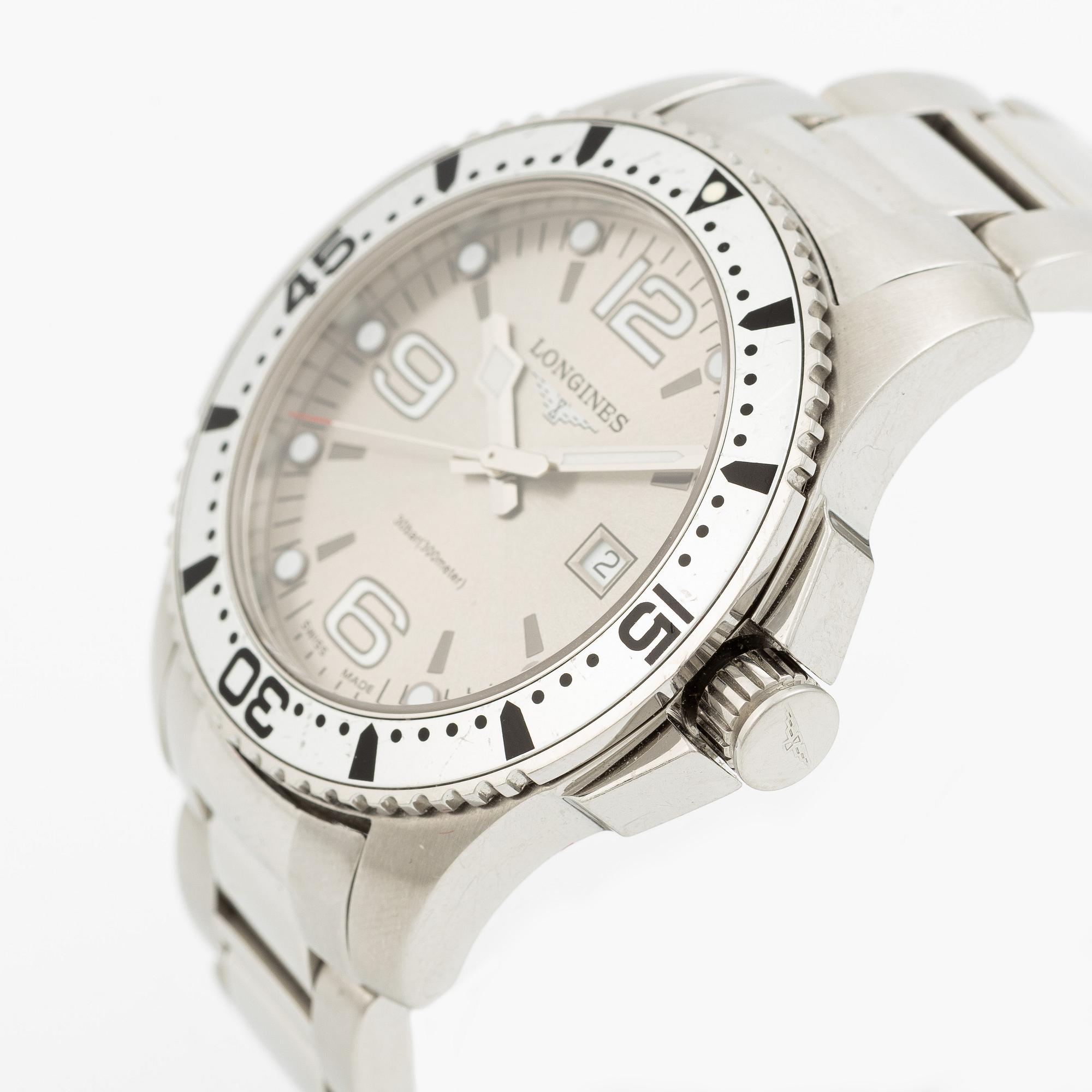 Longines, Hydro Conquest, armbandsur, 39 mm.