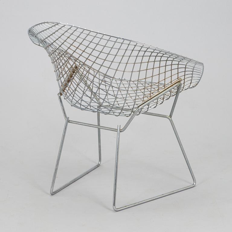 Harry Bertoia, a 'Diamond Chair' armchair, second half of the 20th century.