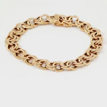 ARMBAND, 18K guld, svenska stämplar, 1963.