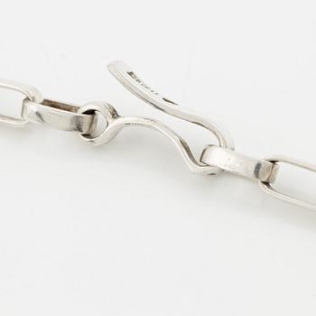 Sven-Erik Högberg, necklace, sterling silver, Gothenburg 1984.
