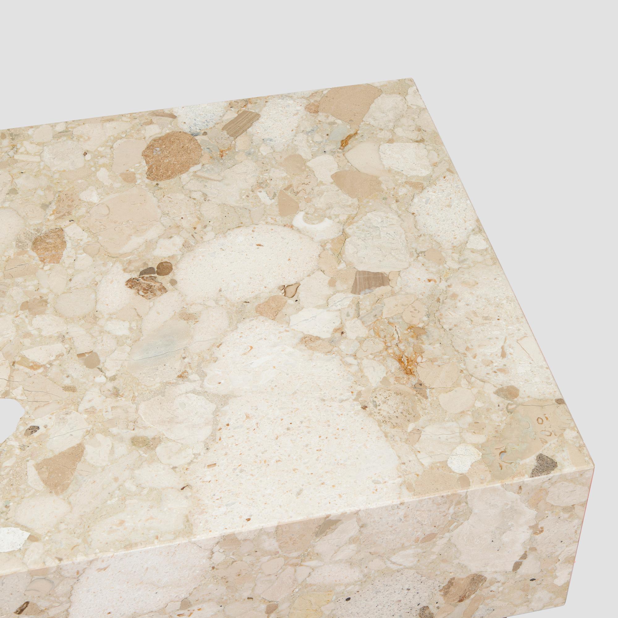 Norm Architects, coffee table, "Plinth Grand" Audo Copenhagen, Denmark. Designed in 2019.