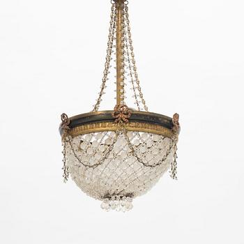 A ceiling light, early 20th Century.
