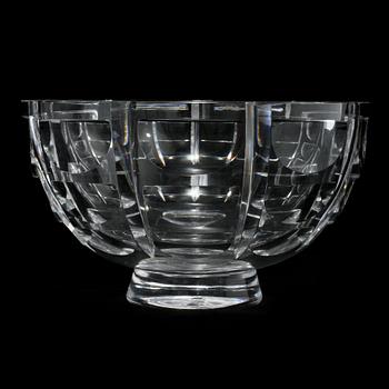 SKÅL, glas, "Tusen Fönster", Simon Gate, Orrefors, 1900-talets mitt.