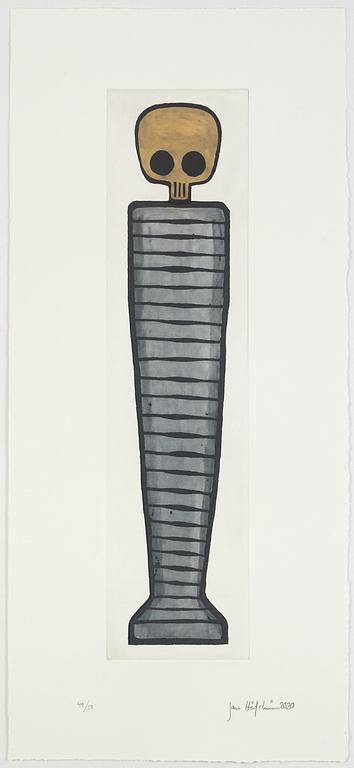 Jan Håfström, "The Mummy" (purple).