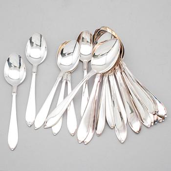 SKEDAR, 24 st, silver, 1950/51. Vikt ca 1088 g.
