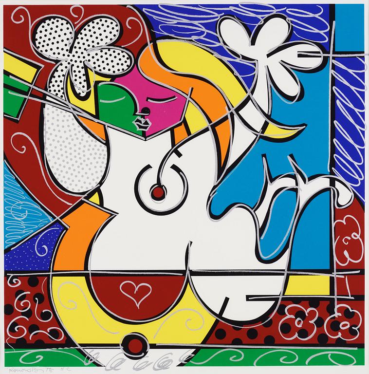 ROMERO BRITTO, silkscreen, signed with pencil and numbered HC.