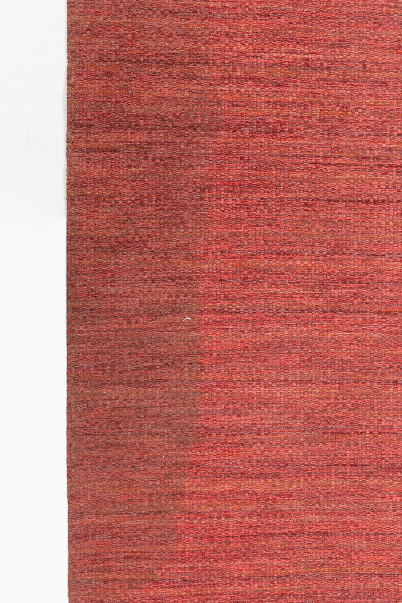 Rakel Carlander, a flat waeve carpet, ca 304 x 196 cm.