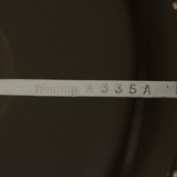 ALVAR AALTO, TAKLAMPA. Bikupa A332. Tillverkad av Valaistustyö. Formgiven 1953.