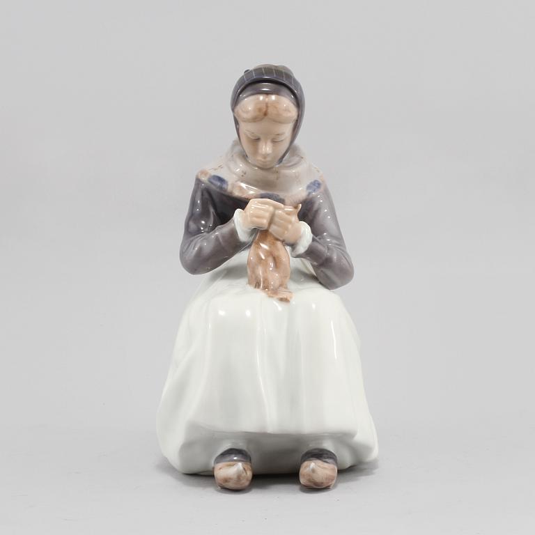 FIGURIN, porslin, Royal Copenhagen, 1900-talets andra hälft.