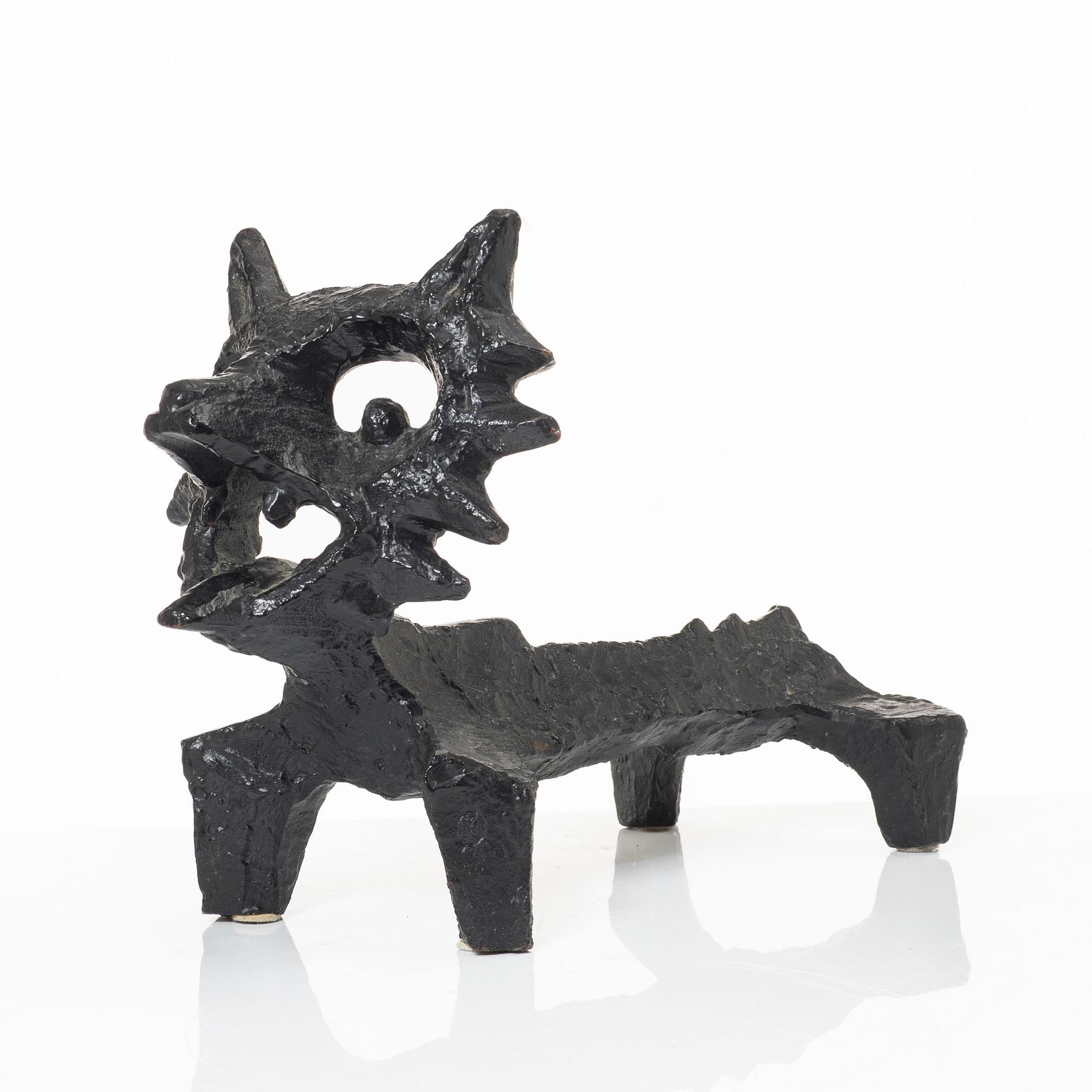 Olle Hermansson, fire dog, "The Fox", Husqvarna.