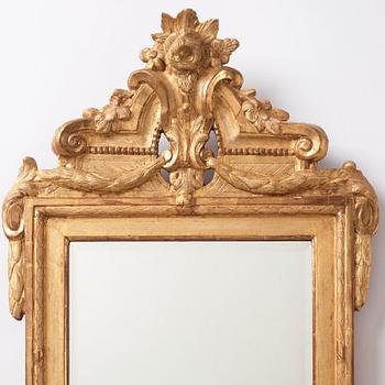 A Gustavian mirror Stockholm 17??, 18th century.