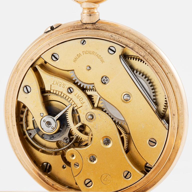 Halda, fickur, 50 mm.