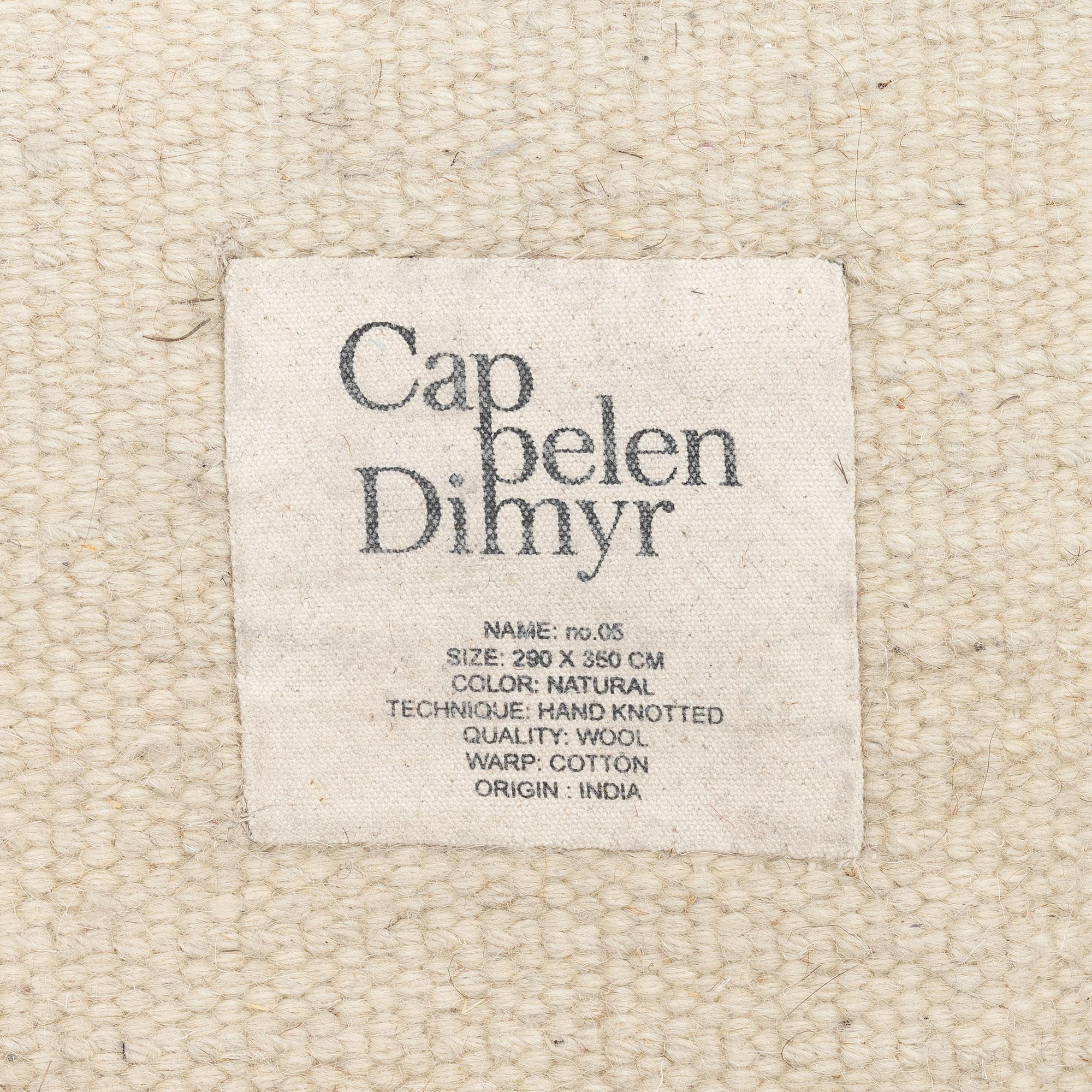 Rug, Cappelen Dimyr, No. 5, approx. 350 x 300 cm.