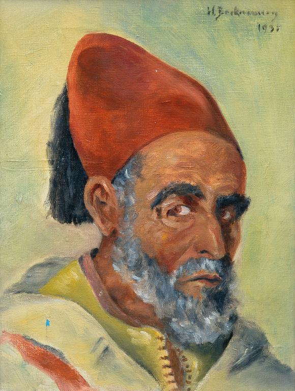 Hugo Backmansson, PORTRAIT OF A MAN.