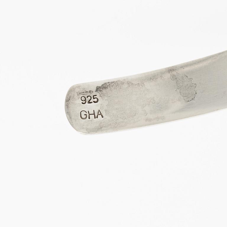 Halssmycke och armring, sterlingsilver.