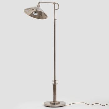 MODERNISTIC DESIGNER, a floor lamp, 1930's.