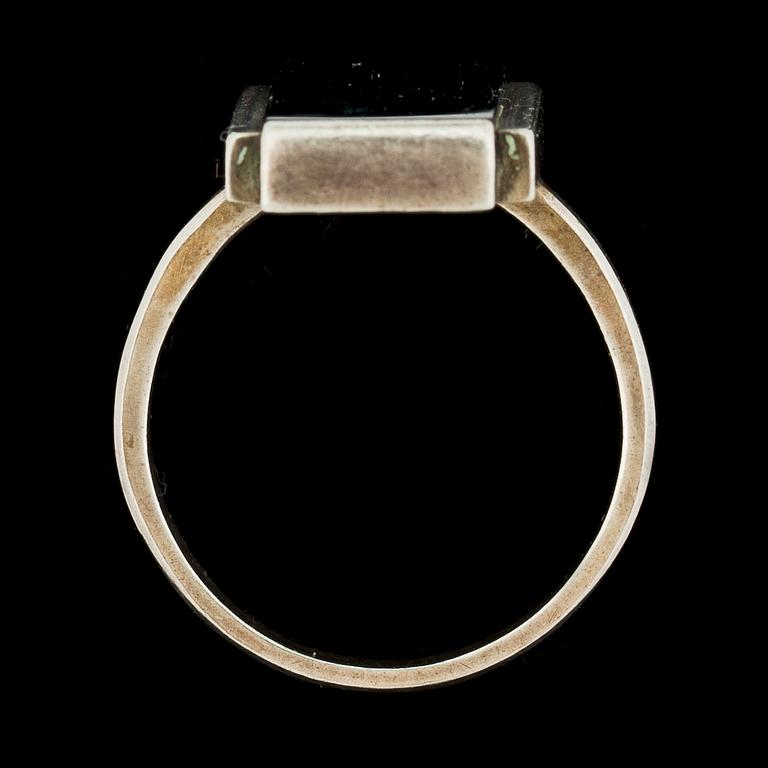 RING, silver. Wiwen Nilsson, Lund. 1934. Tot 6 g.