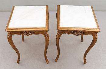 BORD, 1 par, rokokostil, 1900-talets andra hälft.