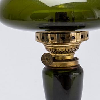 BORDSFOTOGENLAMPA, glas, Kosmos brenner, 1900-tal.