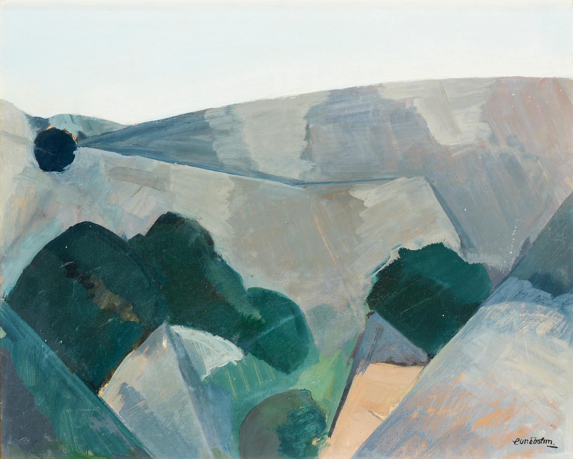 Sixten Lundbohm, "Klippa II" (Rocks II).
