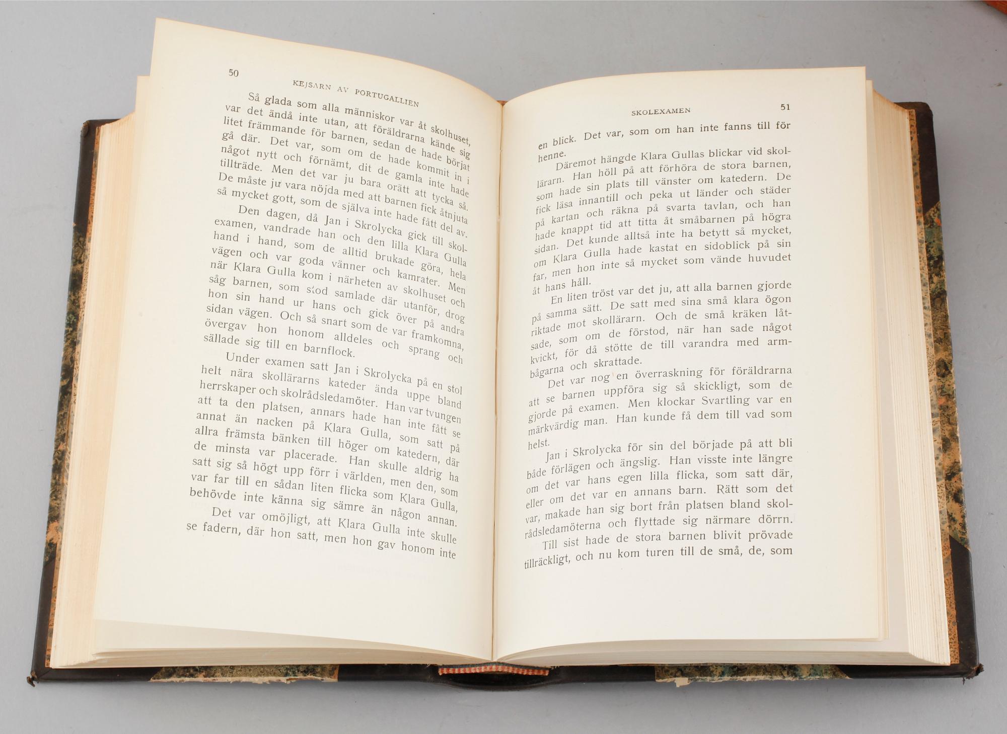 14 books by Selma Lagerlöf, 1920s.