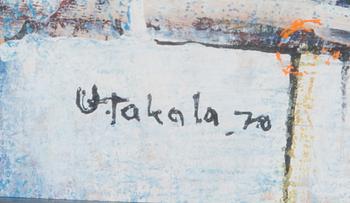 VEIKKO TAKALA, mixed media, signed and dated -70.