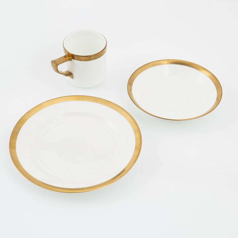 Karin Björquist, a 24-piece 'Nobel' bone china coffee service from Rörstrand.