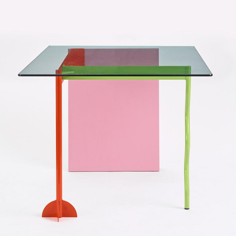 Peter Shire, a "Peninsula" table, Memphis, Italy, post 1982.