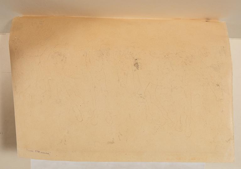 Carl Fredrik Hill, Horses with the military.